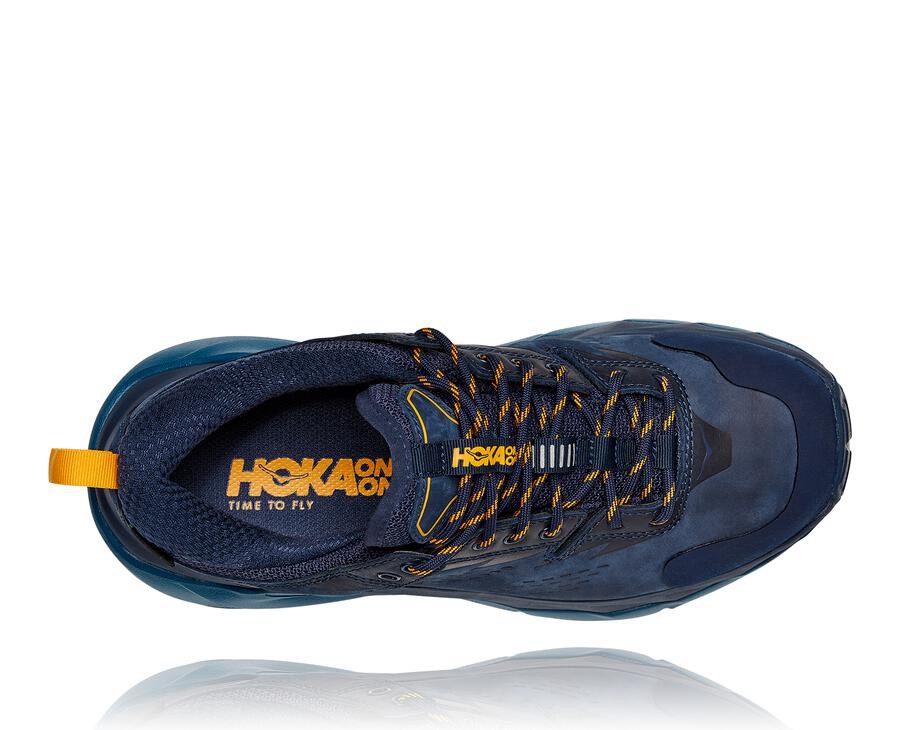 Hoka One One Trail Schoenen Dames - Kaha Laag Gore-Tex - Donkerblauw - BO5329076